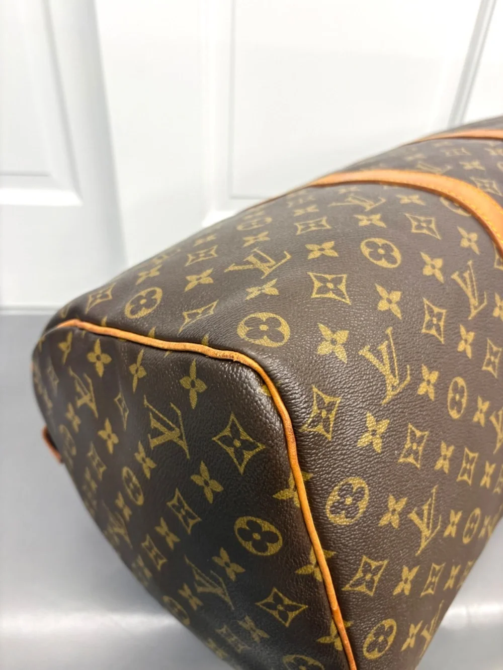 Louis Vuitton Keepall 50 Monogram Canvas Vintage Duffel Bag